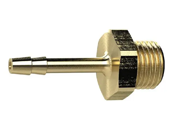 Manguito de tubo flexible atornillable laton, RE G3/4