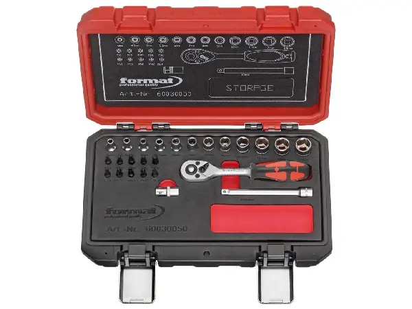 Juego llaves-vaso 1/4