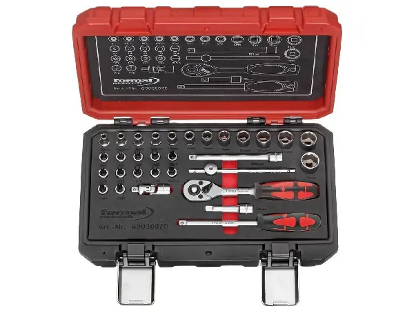 Juego llaves-vaso 1/4