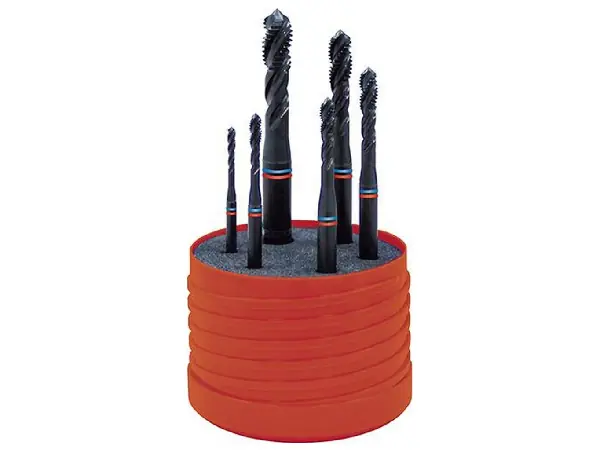 Machos roscar a maquina, juego vaporizado vaporizado M3-M10 FORMAT 