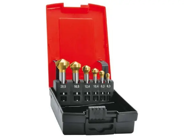 Jgo brocas conics HSS TiN 120 6,3-20,5mm FORMAT  