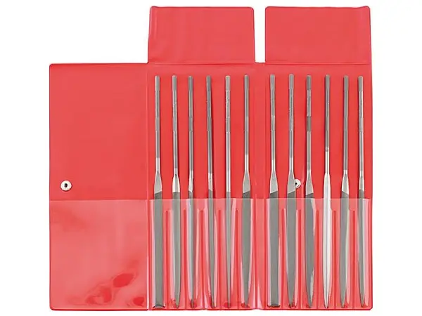 Jgo.limas de aguja prec. 160mm H.2 12pza. FORMAT  