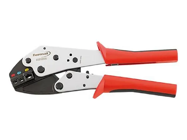 Crimpadora p/ terminales de cable aislados 0,5-6qmm FORMAT