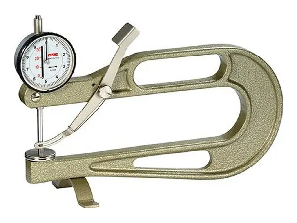 Micrometro espesores K200 profundidad arco 200mm KÄFER 