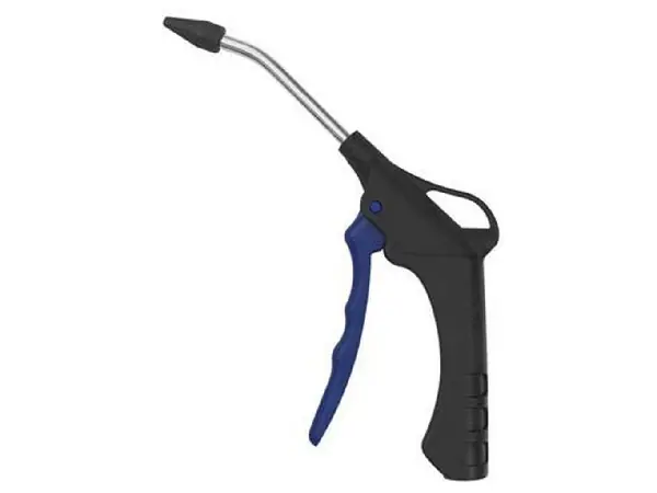 Pistola nuem.Plastica con prolongacion adaptador de goma sin manguito G1/4