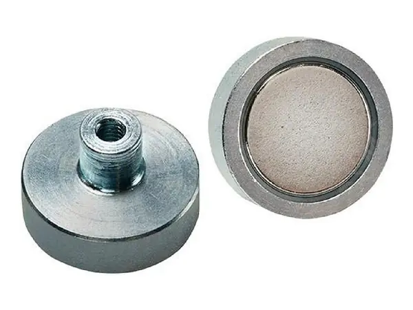 Iman plano NdFeB con rosca 10x4,5/ 11,5mm FORMAT 