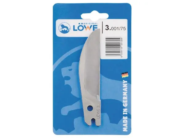 Cuchilla de recambio 3001/75 1 unidad blister Löwe 
