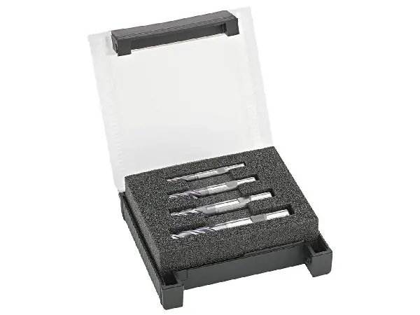 Jgo fresas desbaste HPC TiALN tipo UNI Z4 6-12mm FORMAT GT 