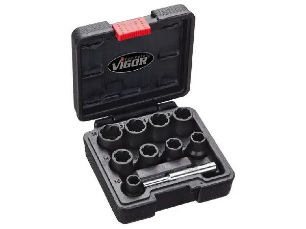 Schraubenausdreher-Satz spiralgenutet 1/2