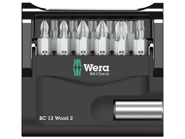 Surtido de puntas Bit-Check 12 Wood 2  