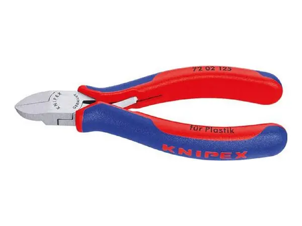 Alicates de corte diagonal plastico 125mm con mango plastico Knipex 