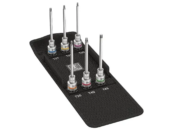 Jgo. puntas dest. con funcion de sujecion 1/2