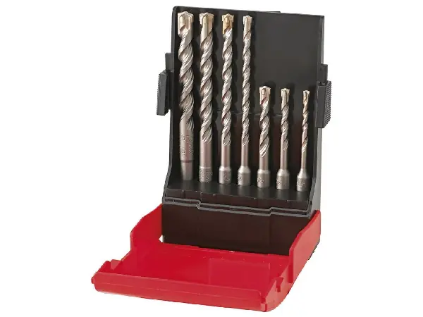 Brocas SDS-plus 4 filos 7 piezas FORMAT  