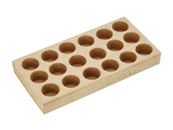 Zocalo madera para ER32 18 orificios FORTIS  