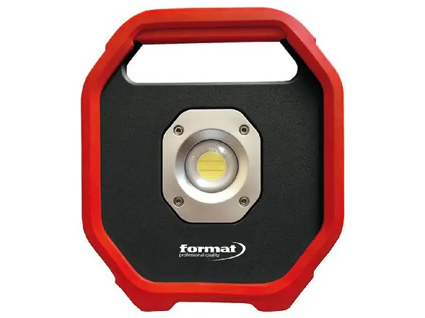 Lampara trabajo bateria LED 10W FORMAT 