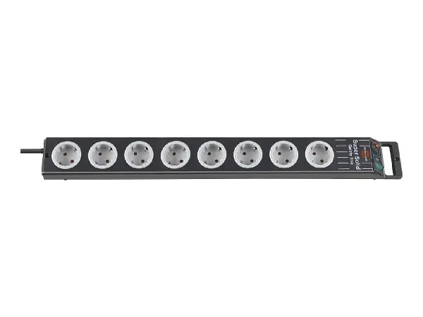 Regleta de enchufes SuperSolid, 8 tomas H05VV-F3G1,5 2,5m brennenstuhl