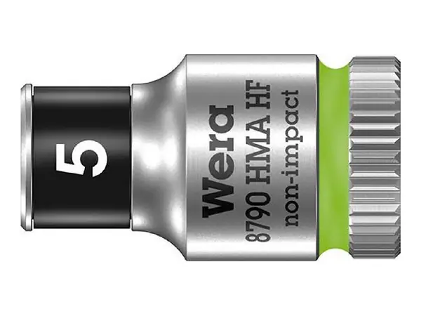 Vaso de llave de vaso con funcion retencion hex largo 1/4