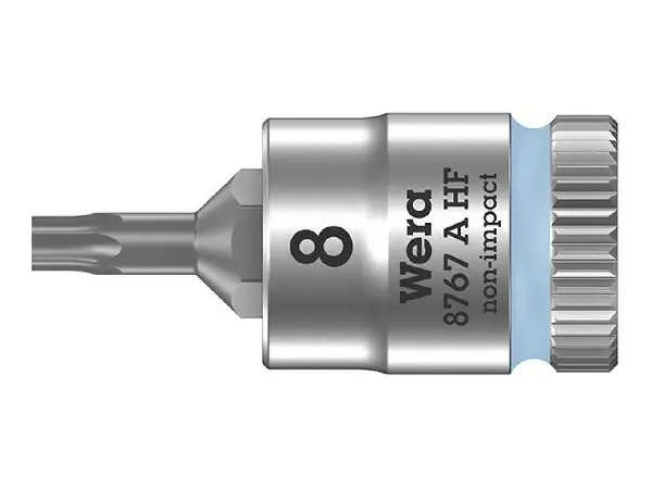 Punta para destornillador funcion de sujecion 1/4