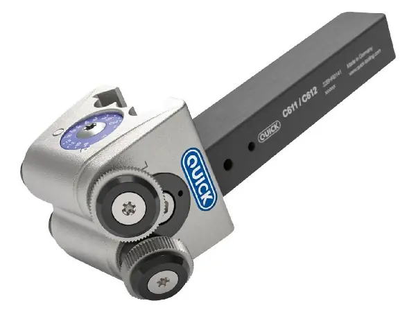 Fresa de moletear C612-12M 12x16mm para moleta 14,5x3x5mm QUICK 