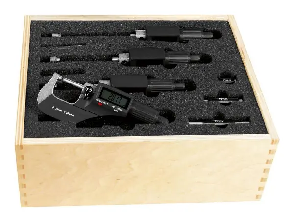 Jgo micrometros exteriores 0-100mm FORTIS 