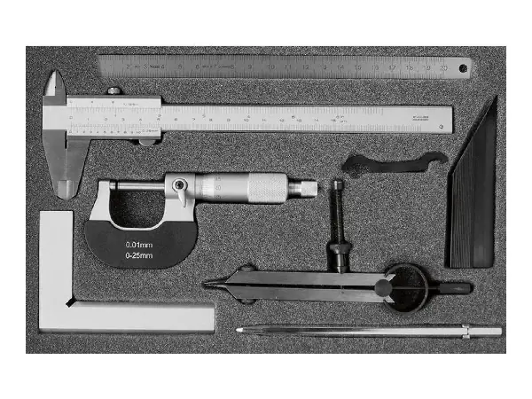 Jgo instrumentos medicion 7 pzas FORTIS 