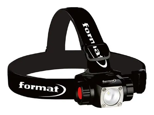 Linterna casco LED 350lm FORMAT  