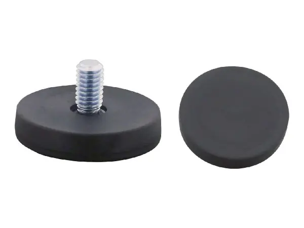 Iman plano 22mm con pasador M4/de goma FORMAT 