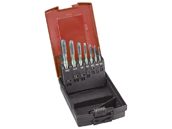 Machos roscar a maquina SUPRA DIN376 HSSE-PM tipo UNI 6HX agujero pasante M3-M12 FORMAT GT