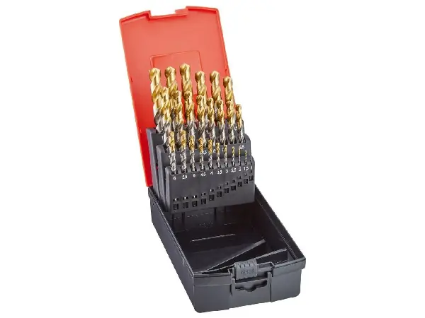 Jgo broca espiral DIN338 HSS TiN-TIP Drill-Boy 1,0-13,0mm FORMAT