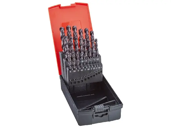 Jgo broca espiral DIN338 HSSE TiALN tipo N 1-13mm FORMAT 