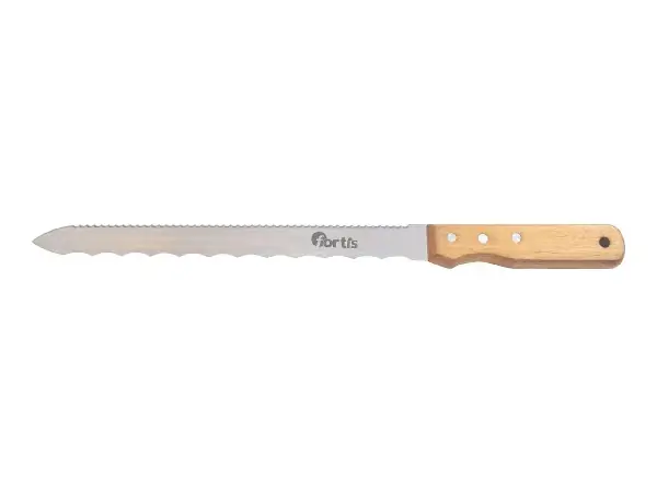 Cuchillo material aislante con mango madera 415mm FORTIS