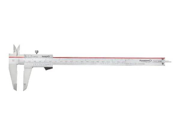 Pie de rey de bolsillo bloqueo inoxidable 200mm FORMAT 