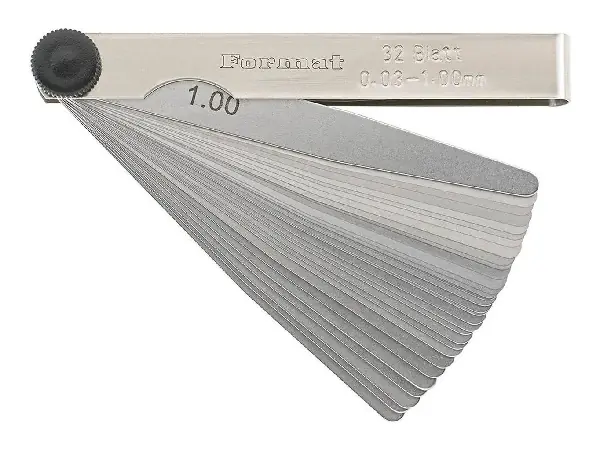 Galgas espesores preciso 32 hojas 0,03-1mm T3 FORMAT 