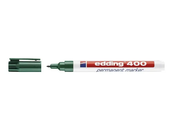 Rotulador permanente 400 verde edding  