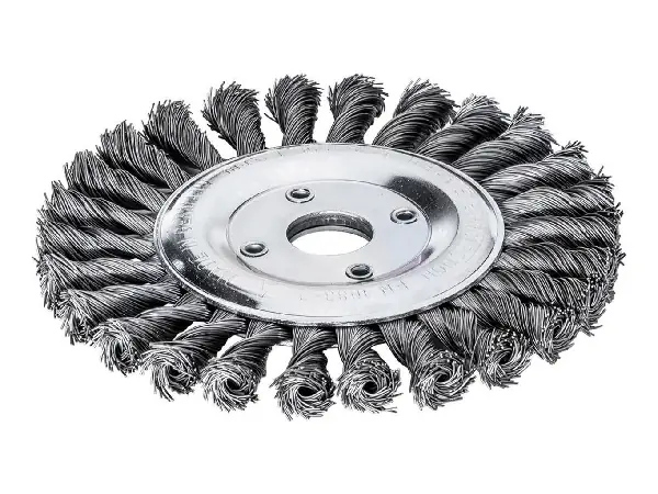 Cep. red. de alam. acero 125x14mm, trenzado 0,5mm Lessmann 