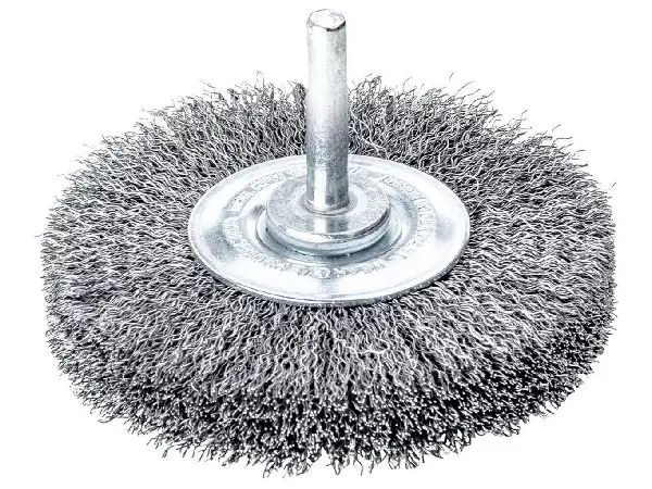 Cep. redondo con vástago Alam. de acero 70x0,3mm Lessmann 