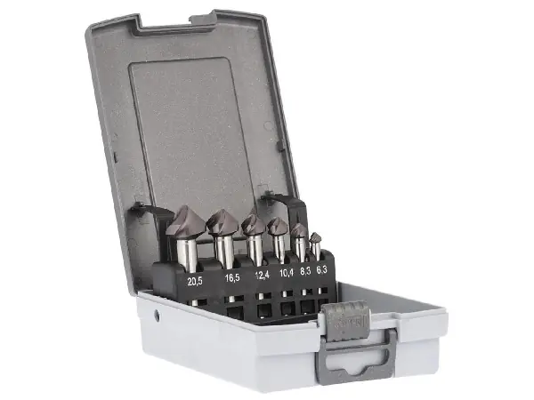 Jg avellanad cón SpyroTec HSCO de espiral C 90G cilindrico 6,3 - 20,5mm TiAlN Gühring