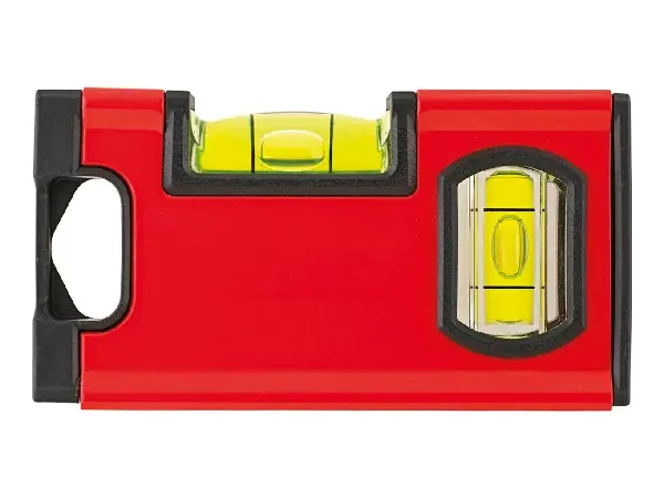 Nivel burb. magnét. mini 10cm con 2 viales FORMAT 