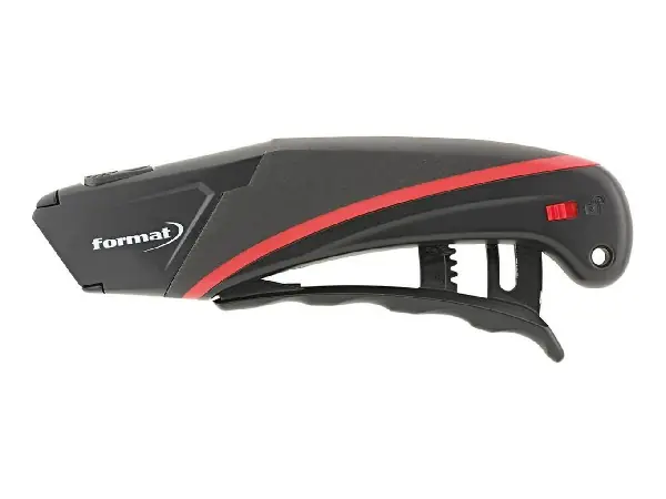 Cuter de seguridad Retroceso hoja 100% autom incl. 1 hoja FORMAT