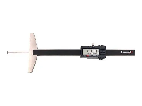 Pie de rey dig. de prof. 150mm, ins. med. f. plato FORMAT 