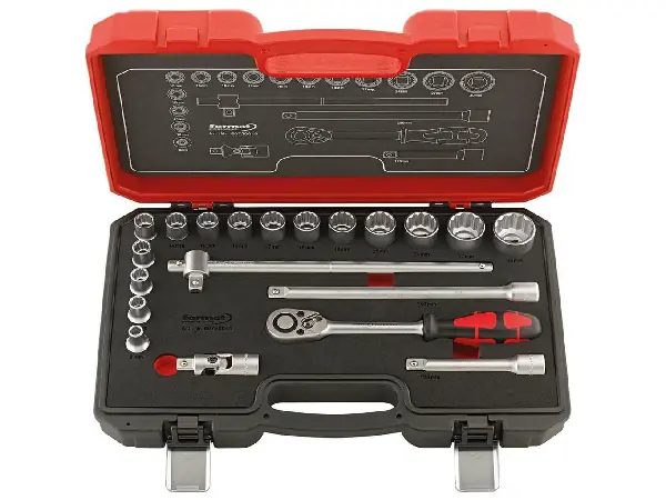 Jgo. llaves vaso 1/2