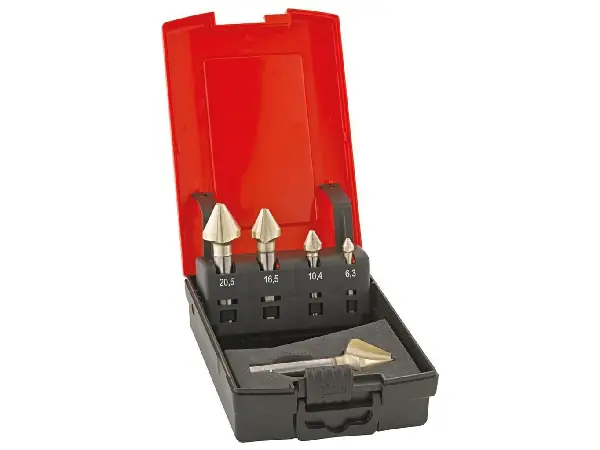 Jgo avellanador cón. HSSE DIN334 6,3-20 3-Fl 60º pso des f. C DUO+FORMATGT 