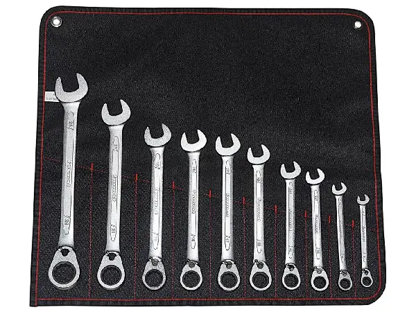 Juego de llaves carraca 10pza. E/C 8-24mm FORMAT  