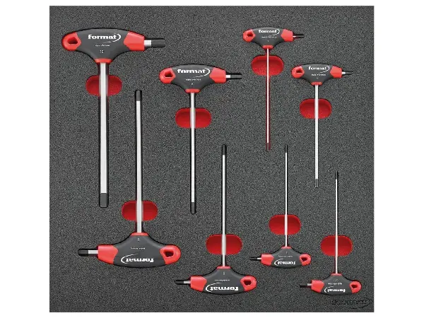 Módulo hta 2/3 Mango en T hembra hex con arrastre lateral FORMAT
