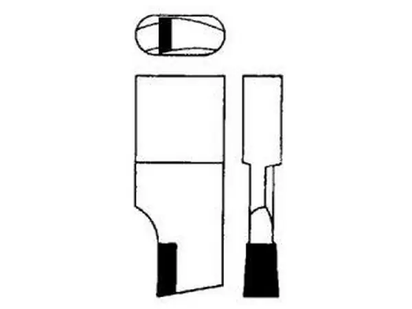 Cuchilla p/ cortador circ circular MD 00 y 00A7 GFS 