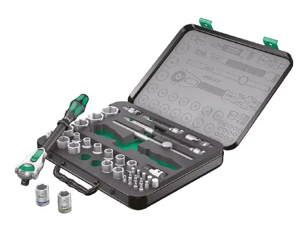 Juego de llaves de vaso de 1/2