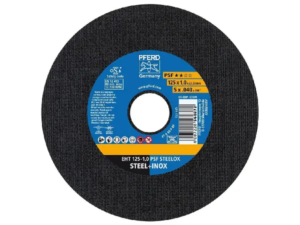 Disco abras.de corte 125-1,0mm Rüggeberg  