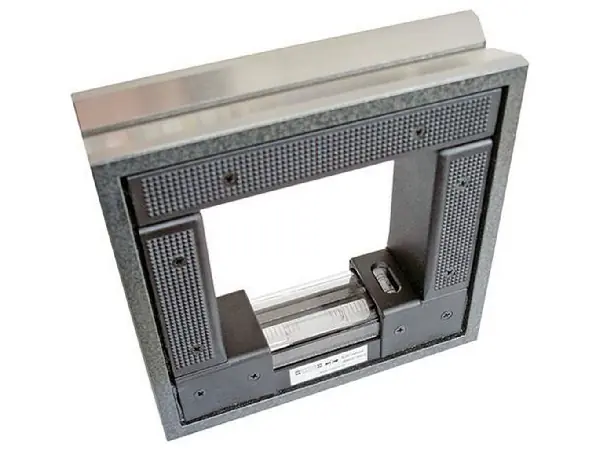 Nivel burbuja c/ bastidor 200x200mm/0,1mm/m RÖCKLE  