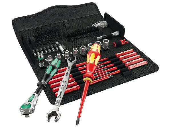 Kit de utiles de mantenimiento 35 piezas W1 Wera 