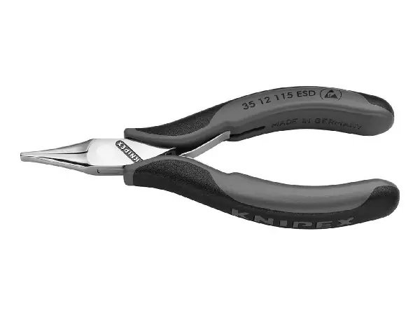 Alicate electrónica 115mm forma1 ESD Knipex  